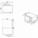 ﻿Forno com microondas Smeg MOE34CXI