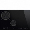 Placa a gás e indução Smeg PM6721WLDX