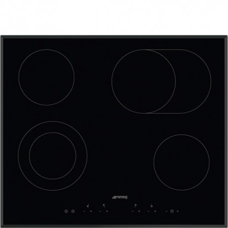 Placa vitrocerâmica Smeg SE364EMTB