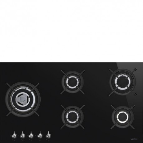 Placa a gás Smeg PV395LCN