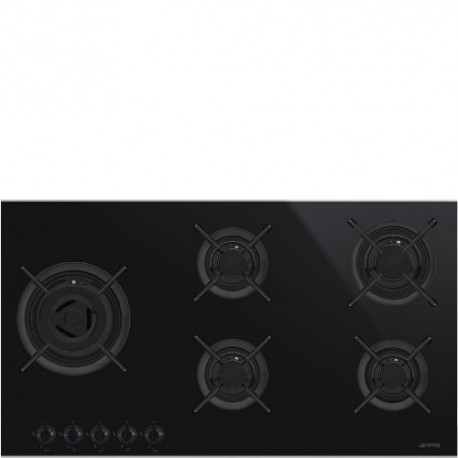 Placa a gás Smeg PV695LCNX