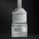 Fogão com placa a gás Smeg TR90X9