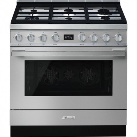 Fogão com placa a gás Smeg CPF9GMX