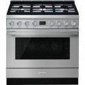Fogão com placa a gás Smeg CPF9GMX