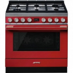 Fogão com placa a gás Smeg CPF9GMR