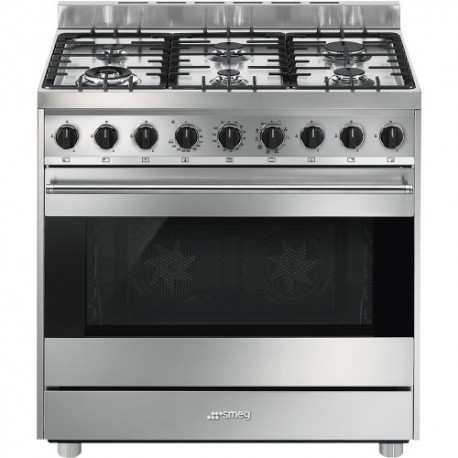 Fogão com placa a gás Smeg B9GMXI9