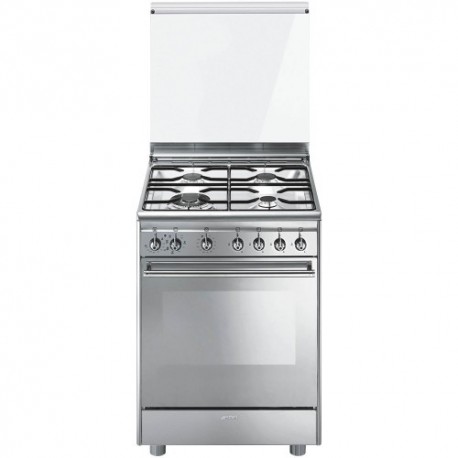 Fogão com placa a gás Smeg CX68M8-1