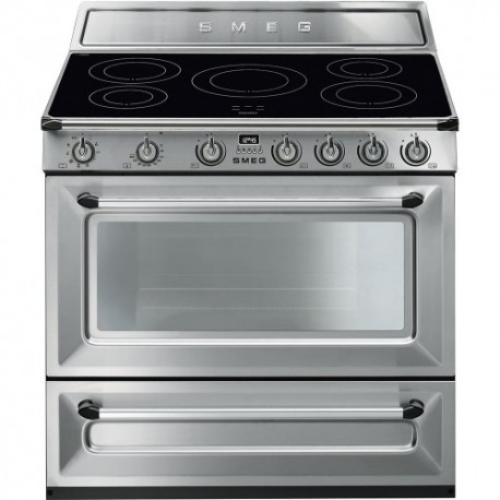 Fogão com placa de indução Smeg TR90IX9