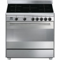 Fogão com placa de indução Smeg BG91IX9