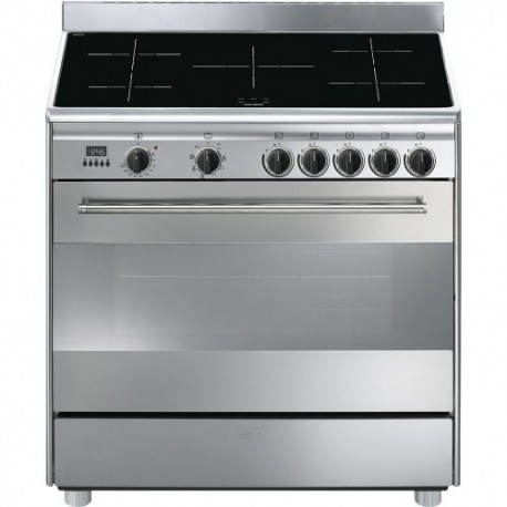 Fogão com placa de indução Smeg BG91IX9