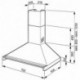 Chaminé de parede Smeg KD70XE