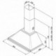 Chaminé de parede Smeg KTR90XE