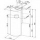 Chaminé de parede Smeg KR37XE