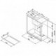 Exaustor de encastre Smeg KSGT56B