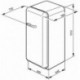 Frigorífico Anni 50 1 porta Smeg FAB28RDBB