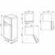 Frigorífico Anni 50 2 portas Smeg FAB30LNE1