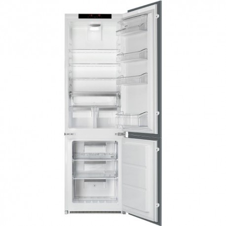 Frigorífico Combinado de encastre Smeg C7280NLD2P