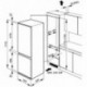 Frigorífico Combinado de encastre Smeg CR325APZD