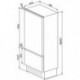 Frigorífico Combinado de encastre Smeg RI76LSI