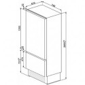 Frigorífico Combinado de encastre Smeg RI76LSI
