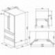 Frigorífico Combinado Smeg FQ55FX1
