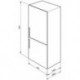 Frigorífico Combinado Smeg FC40PXNF4