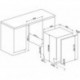 Máquina de Lavar Louça de Encastre Smeg STL62335L
