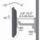 Suporte LCD/LED/PLASMA SW 300